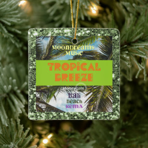 Tropisch Breeze Bali Beach Keramisch Ornament