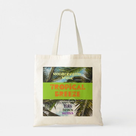 Tropisch Breeze Bali Beach Tote Bag (Achterkant)