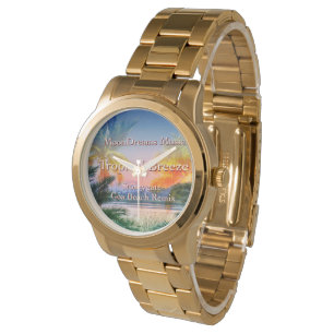 Tropisch Breeze Goa Beach Horloge