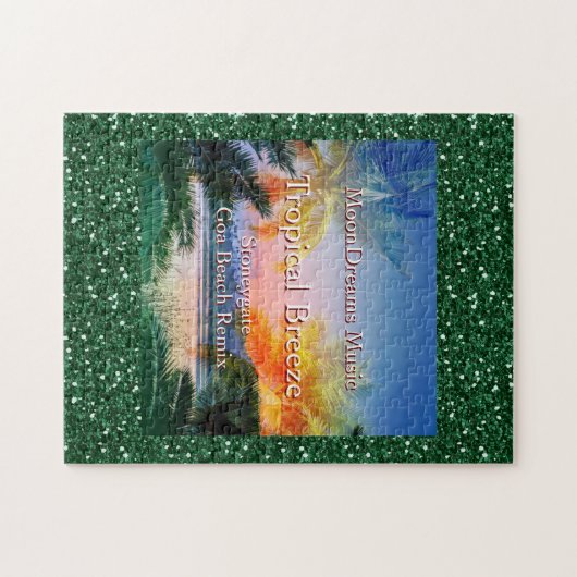 Tropisch Breeze Goa Beach Legpuzzel (Horizontaal)