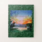Tropisch Breeze Goa Beach Legpuzzel (Verticaal)