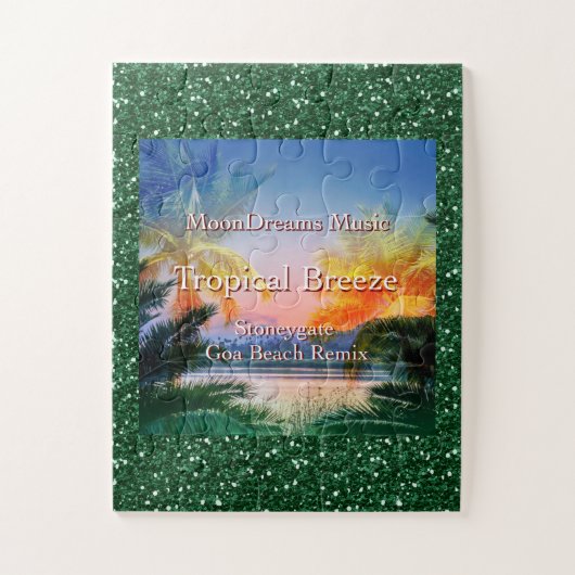 Tropisch Breeze Goa Beach Legpuzzel (Verticaal)