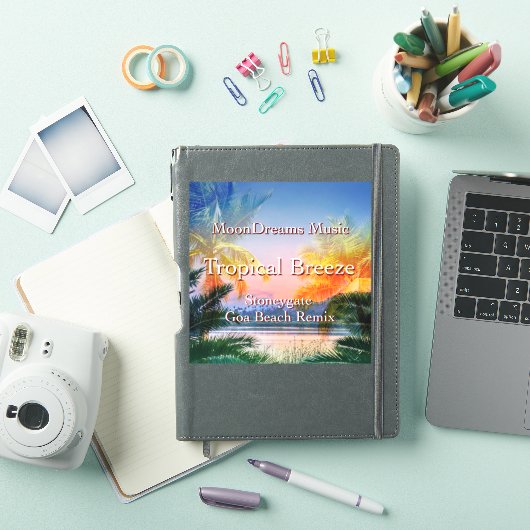 Tropisch Breeze Goa Beach Sticker (iPad Cover)