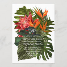 Tropisch Breeze Lush Botanical Wedding