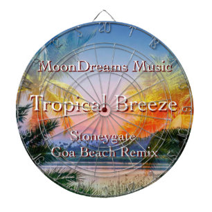 Tropisch Breeze Stoneygate Goa Beach Remix Dartbord