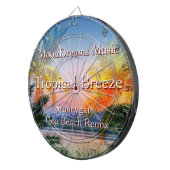 Tropisch Breeze Stoneygate Goa Beach Remix Dartbord (Voorkant Rechts)