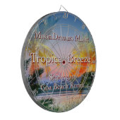 Tropisch Breeze Stoneygate Goa Beach Remix Dartbord (Voorkant Links)