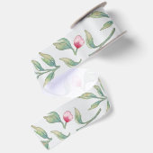 Tropisch Breeze Wedding Satin Ribbon Satijnen Lint (Achterkant)