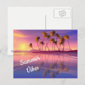 Tropisch Briefkaart (Voorkant / Achterkant)