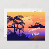 Tropisch Briefkaart (Voorkant / Achterkant)