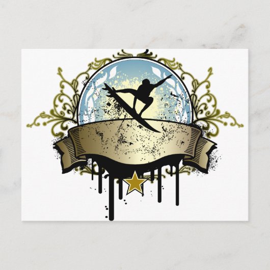 tropisch briefkaart (Voorkant)