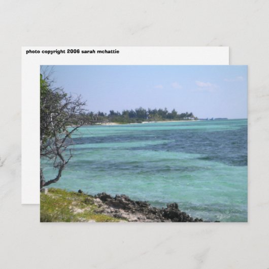 Tropisch Briefkaart (Voorkant / Achterkant)