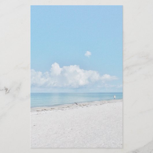 Tropisch Briefpapier strand (Voorkant)