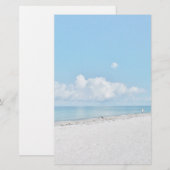 Tropisch Briefpapier strand (Voorkant / Achterkant)