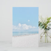Tropisch Briefpapier strand (Staand voorkant)