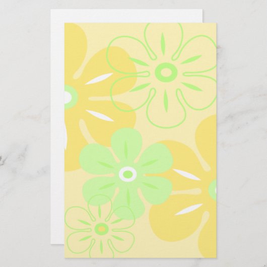 Tropisch Briefpapier voor bloederige pijn (Voorkant / Achterkant)