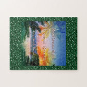 Tropisch bries Goa-strand Legpuzzel (Horizontaal)