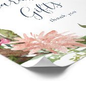 Tropisch Bries Kaarten en Cadeaus Bord Poster (Hoek)