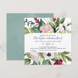 Tropisch bruinesplein huwelijk kaart