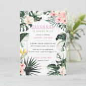 Tropisch | Buitenbaarmoederlijke bevliegingspartij Kaart (Staand voorkant)