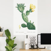 Tropisch  Cactus Poster (Thuiskantoor)