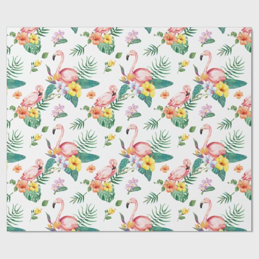 Tropisch Cadeaupapier (Vlak)