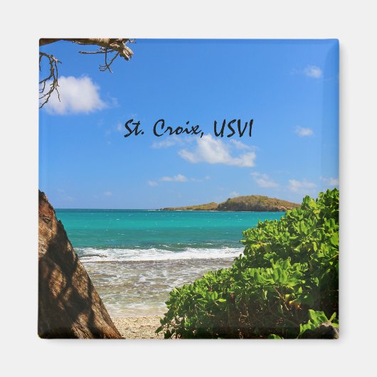 Tropisch Caribisch gebied Magneet (Voorkant)