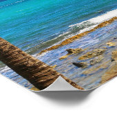 Tropisch Caribisch gebied Poster (Hoek)