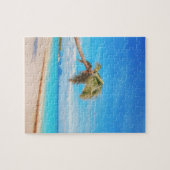 Tropisch Caribisch strand Legpuzzel (Horizontaal)