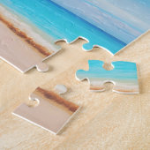 Tropisch Caribisch strand Legpuzzel (Zijkant)