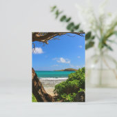 Tropisch Caribische strand Briefkaart (Staand voorkant)