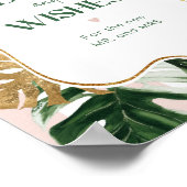 Tropisch chic advies en wensen voor Passen getrouw Poster (Hoek)