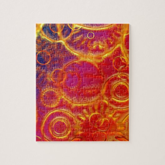 Tropisch chique stijlvolle Mod Beach Legpuzzel (Verticaal)