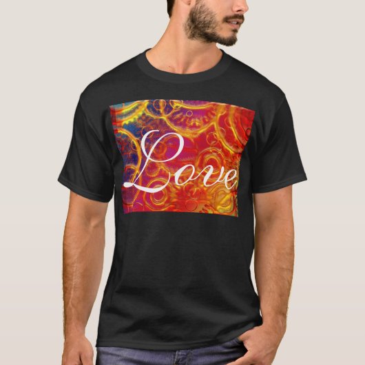 Tropisch chique stijlvolle Mod Beach T-shirt (Voorkant)