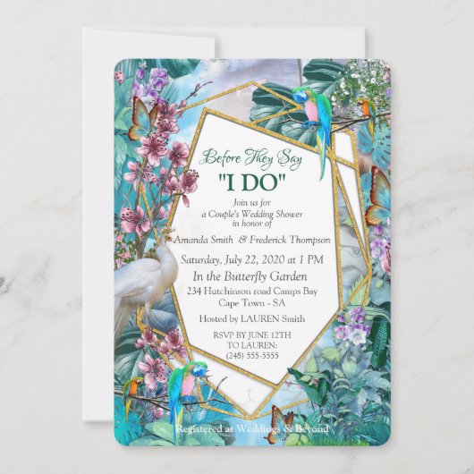 Tropisch chirurgische landschap kaart (Voorkant)