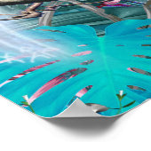 Tropisch chirurgische landschap poster (Hoek)