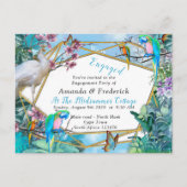 Tropisch chirurgische landschap uitnodiging briefkaart (Voorkant)