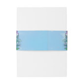 Tropisch chirurgische landschap uitnodigingen wikkel (Achterkant Voorbeeld)