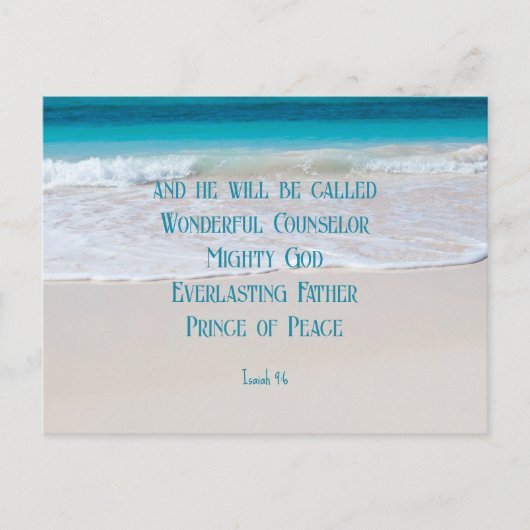 Tropisch Christelijk kerstbetaalbaar Briefkaart (Voorkant)