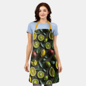 tropisch citrus schort (Gedragen)