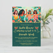 Tropisch citrusVrijgezellenfeest Kaart (Staand voorkant)