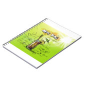 Tropisch cocktailrecept notitieboek (Linkerzijde)