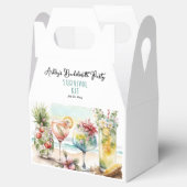 Tropisch Cocktails Bachelorette Party Survival Kit Bedankdoosjes (Geopend)