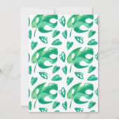 Tropisch cocktailVrijgezellenfeest Kaart (Achterkant)