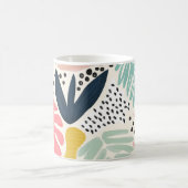 Tropisch collage Summer Pattern Koffiemok (Center)