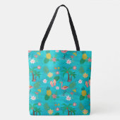 Tropisch collage tote bag (Voorkant)