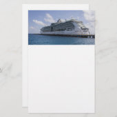 Tropisch cruiseschip briefpapier (Voorkant / Achterkant)