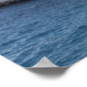 Tropisch cruiseschip poster (Hoek)