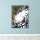 Tropisch Cyclone Baaz Canvas Afdruk (Insitu (Houten vloer))