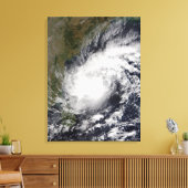 Tropisch Cyclone Baaz Canvas Afdruk (Insitu (Woonkamer))